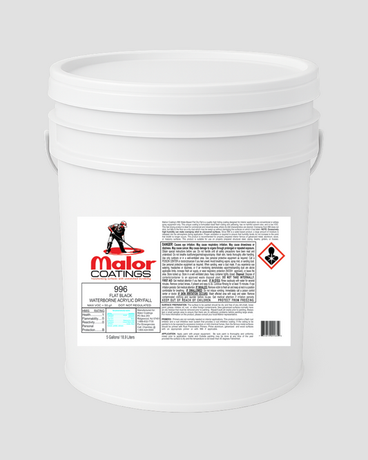 Malor 5 Gal. 996 Drywall Flat Black
