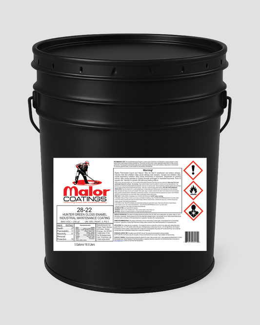 Malor 5 Gal. Alkyd Gloss Green Industrial Coating